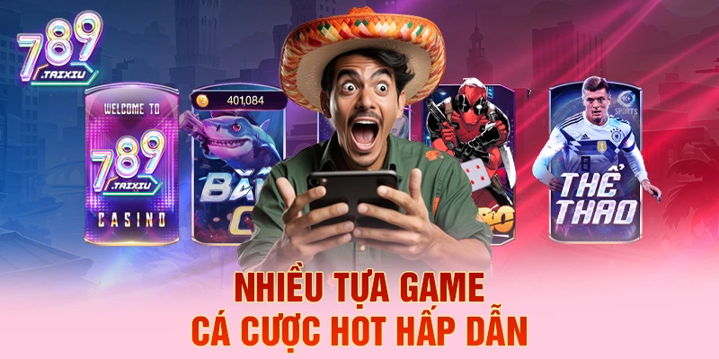 Kho trò chơi hấp dẫn tại rikvip